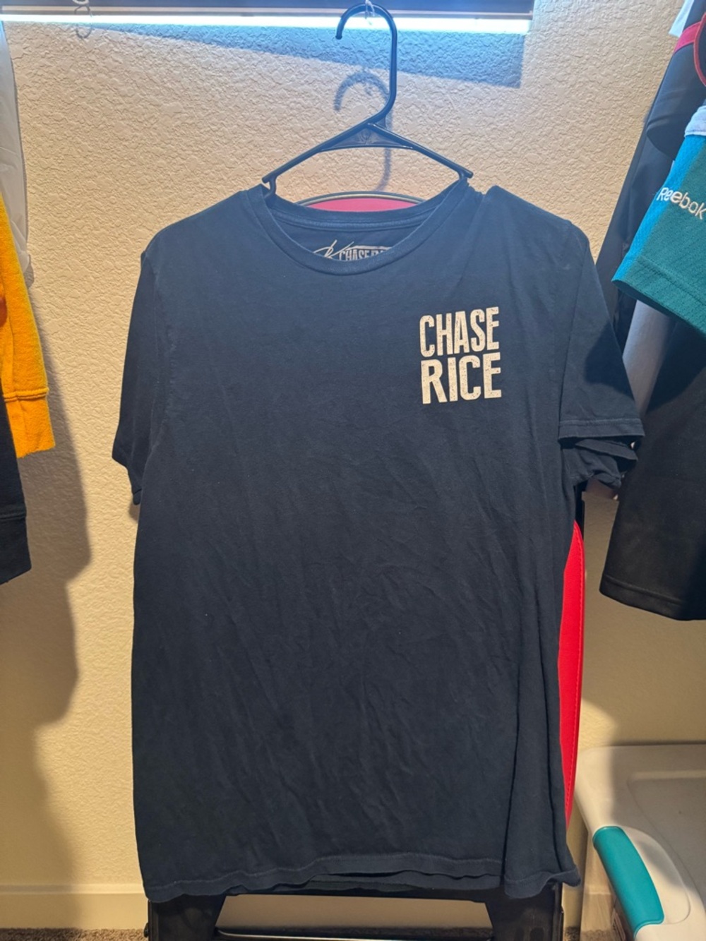 Chase Rice Black Short-Sleeve Graphic Tee